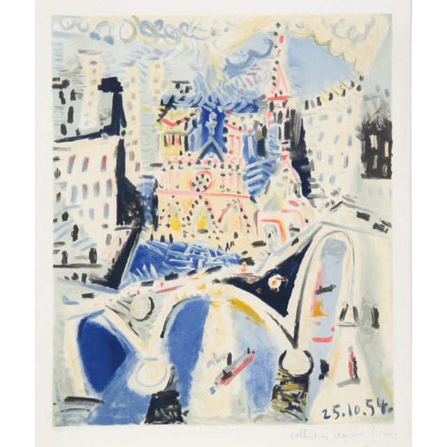 Pablo Picasso "Notre Dame" Lithograph | Chairish