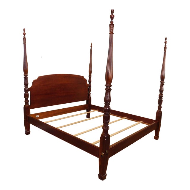 Ethan Allen "18th Century Classics Queen" Mahogany Queen Four Poster