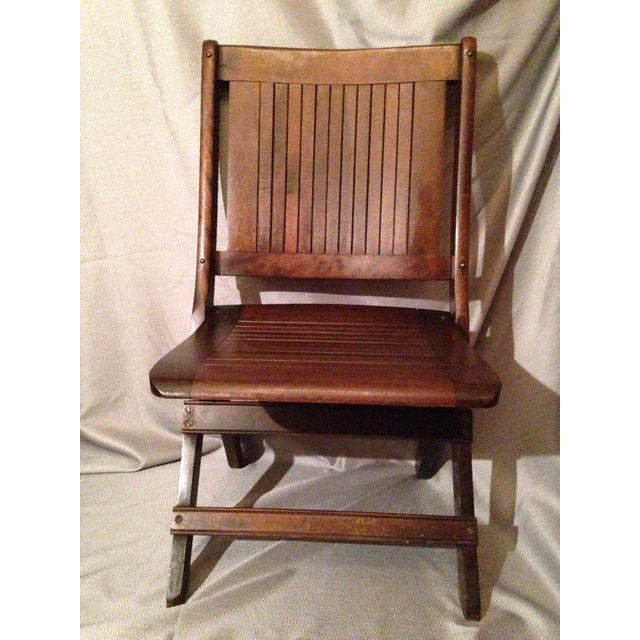 Eight Antique 18801890 Readsboro Wooden Folding Chairs Chairish