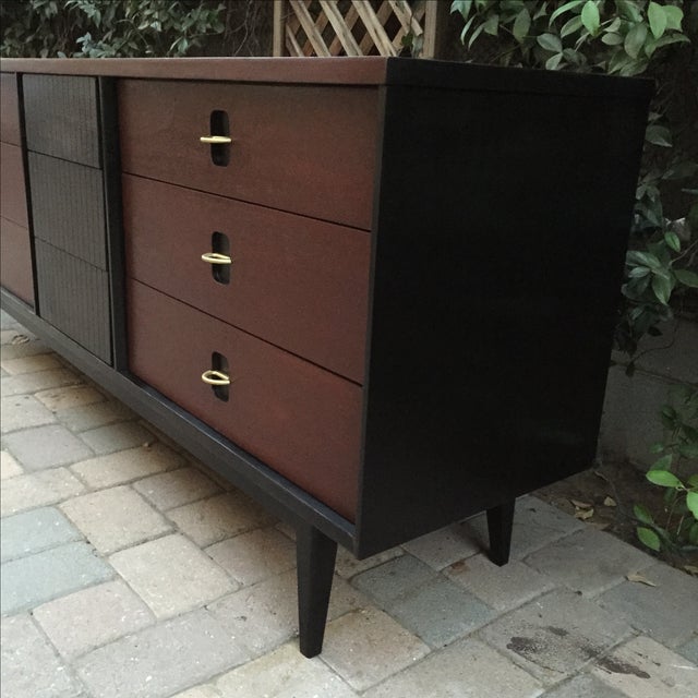 Vintage Bassett Refinished Dresser Credenza Chairish