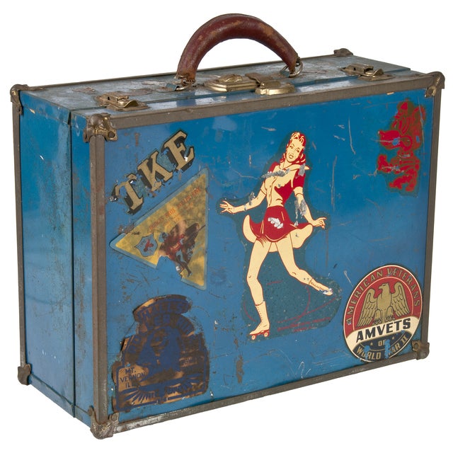 Vintage Roller Skates & Case Chairish