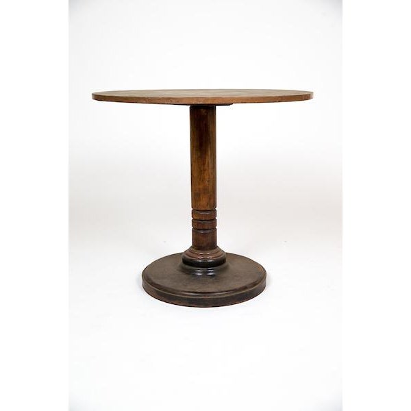 Copper Top Round Table Chairish