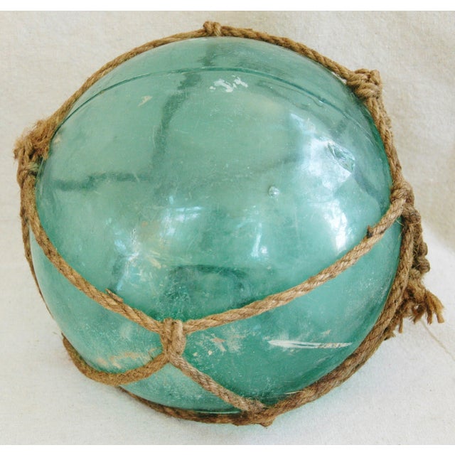 Jumbo HandBlown Glass Fishing Floats 3 Chairish