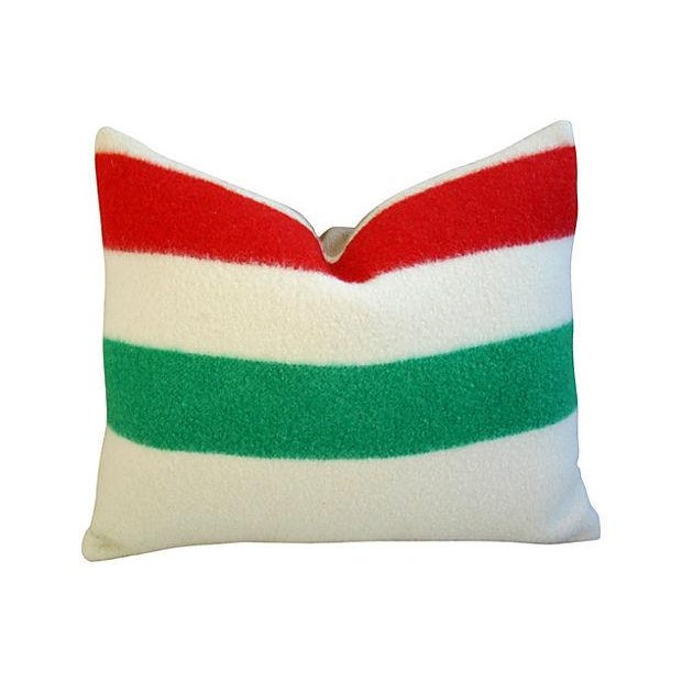 Custom Hudson s Bay Blanket Pillows - A Pair Chairish