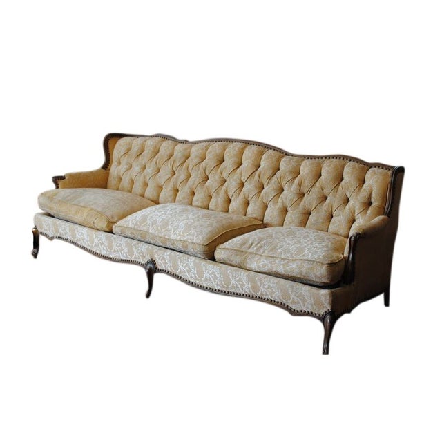 Vintage Tufted Sofa Chairish