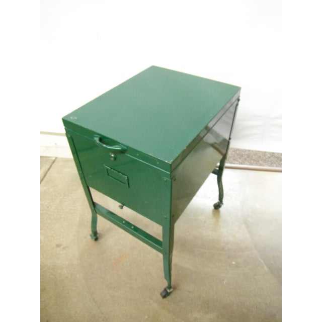 Vintage Industrial Rolling File Chairish