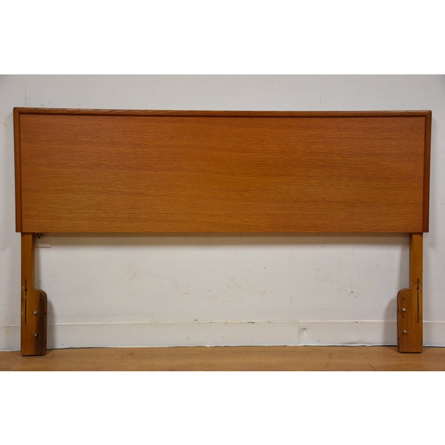 MidCentury Oak Full Size Headboard Chairish