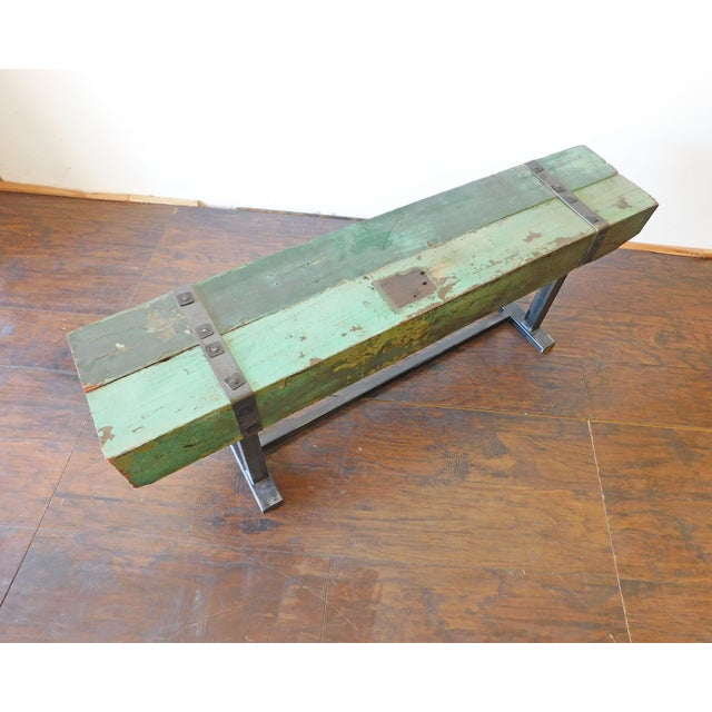 Rustic Antique Beam Bench Chairish