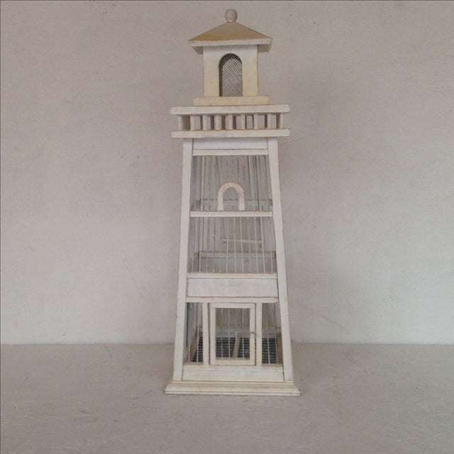 Lighthouse Bird Cage Chairish