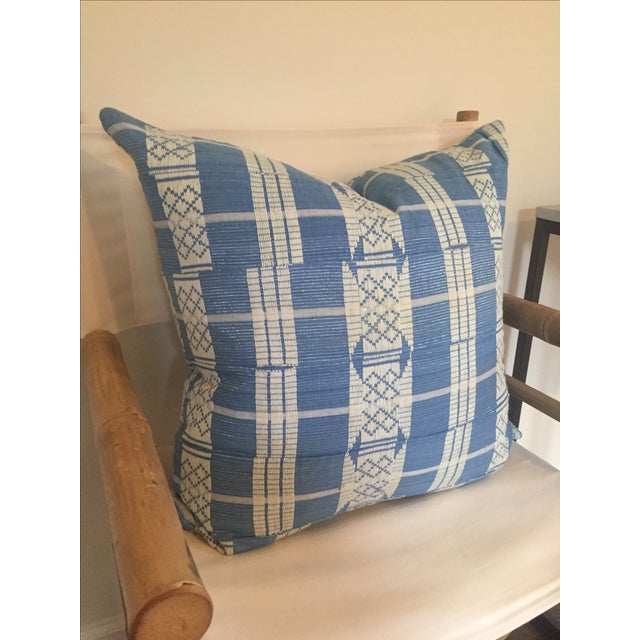Blue & Metallic Pillow Covers set of 3 Chairish