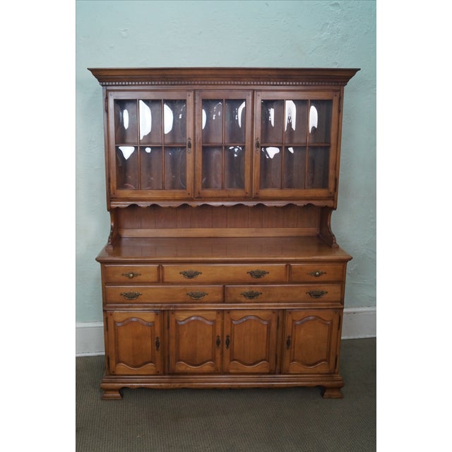 Pennsylvania House Solid Maple Colonial Hutch Chairish