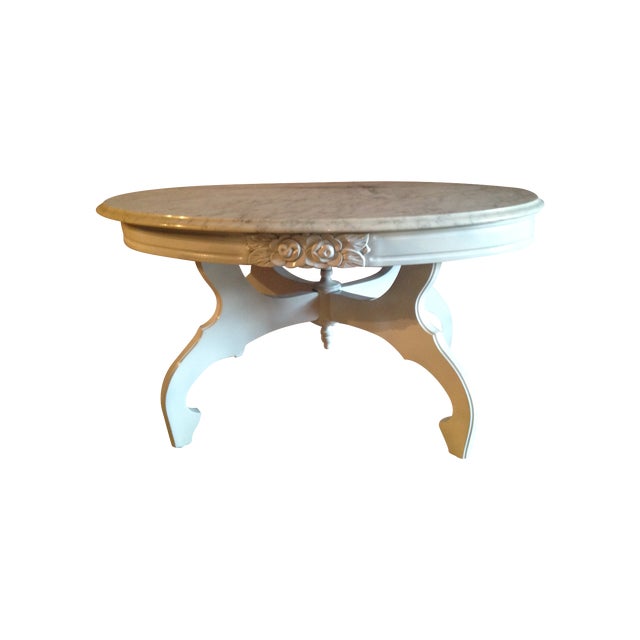 Victorian Marble Top Coffee Table Chairish