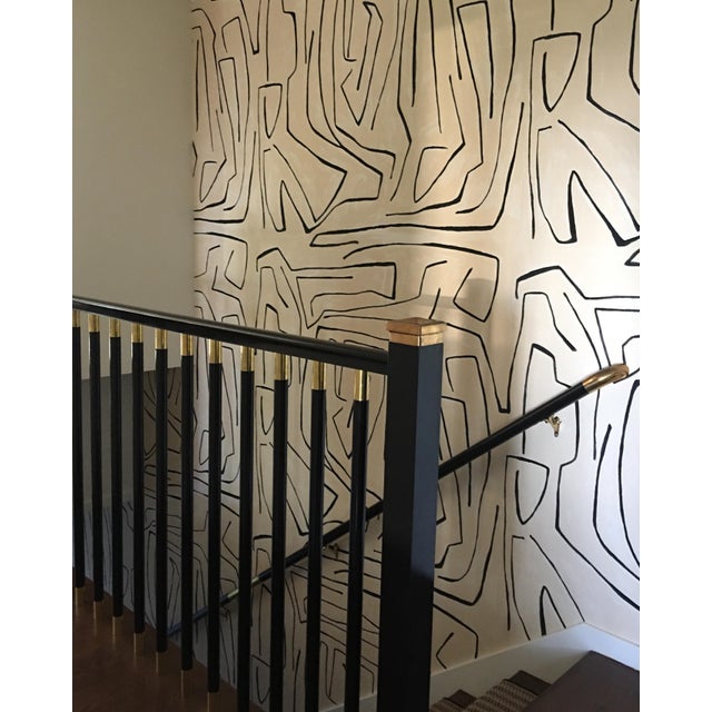 Kelly Wearstler &ldquo;Graffitio&rdquo; Wallpaper by Lee Jofa | Chairish