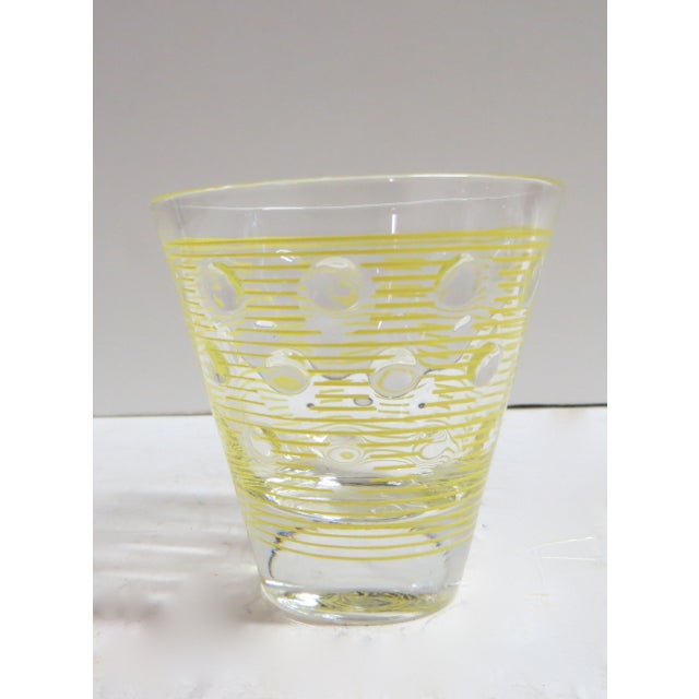 Vintage Dot Shot Glasses Set of 5 Chairish