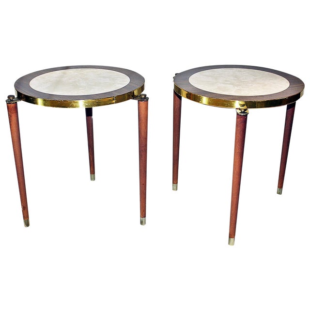 Mid-Century Modern Stacking Tables - Pair | Chairish