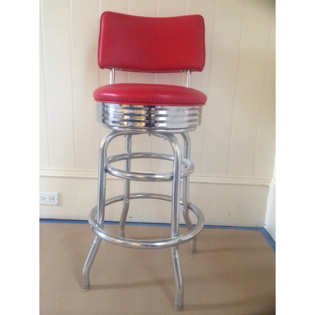 Diner Style Counter Height Barstools Set of 4 Chairish