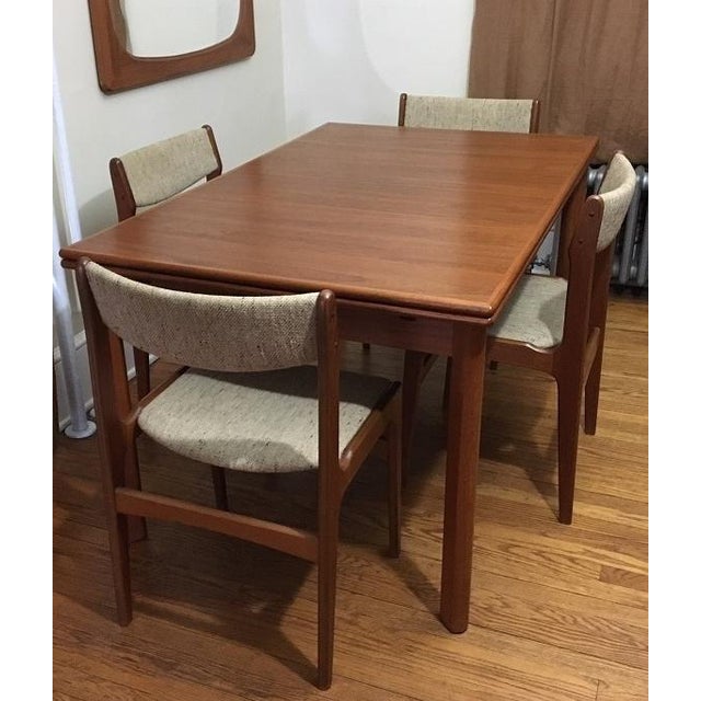 Furbo Mid-Century Danish Teak Expandable Dining Table ...