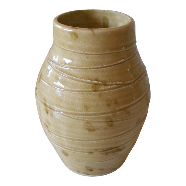 Textured Pottery Vase Chairish
