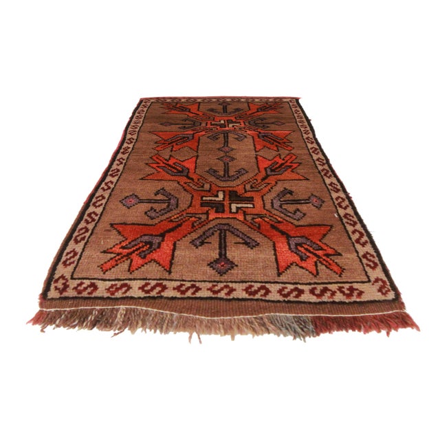 Hand Knotted Wool Turkish Rug 1' 10" X 2'10'' Chairish