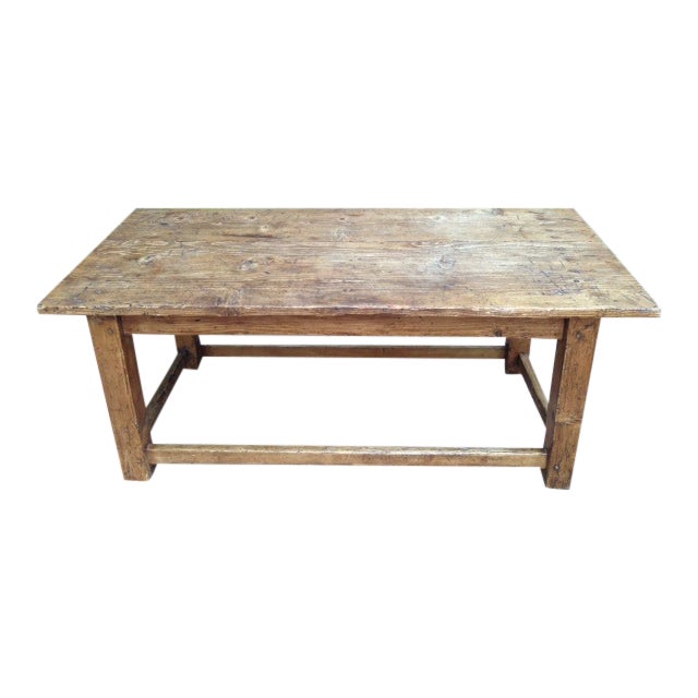 French Antique Pine Coffee Table Chairish