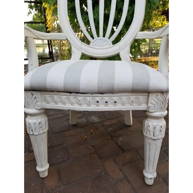 French Country Style Accent Chair Chairish