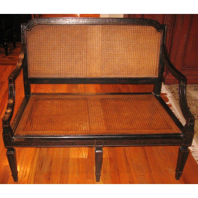 Baker Furniture Sheraton Settee Bench Chairish