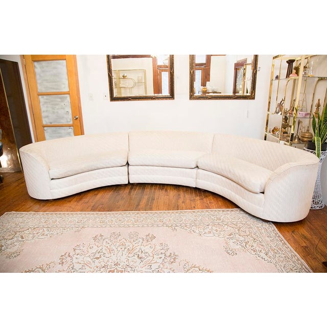 Henredon Curved Sectional Sofa Chairish