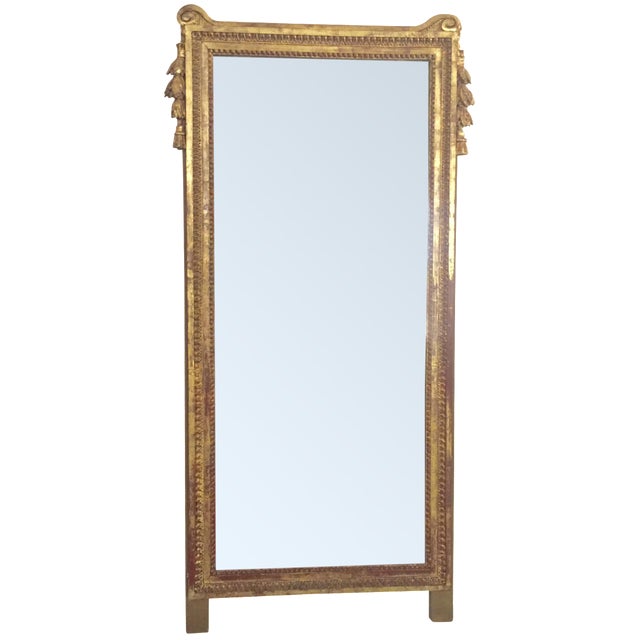Antique French Gold Leaf Gilt Mirror Chairish