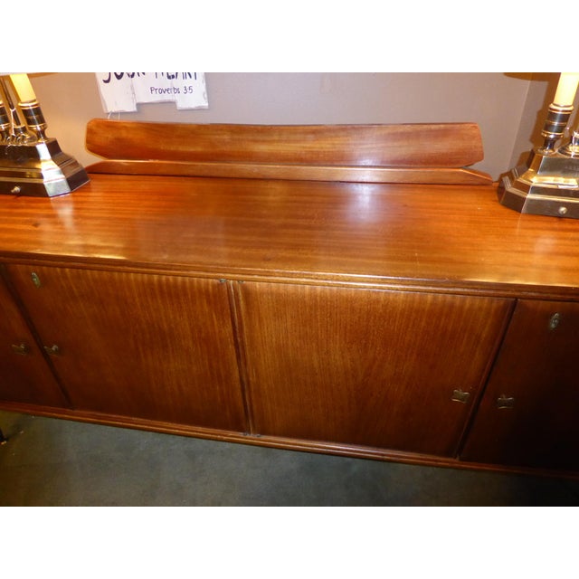 MidCentury Danish Modern Style Solid Wood Peg Leg Credenza Chairish
