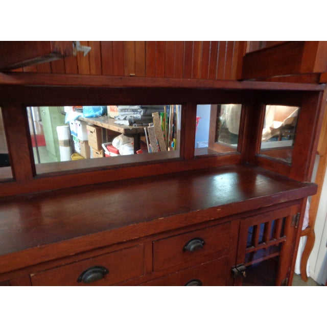 Antique Mission Hutch China Chairish