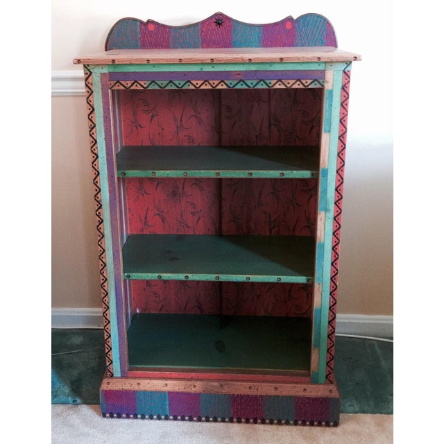 Colorful Boho Chic Bookcase Chairish