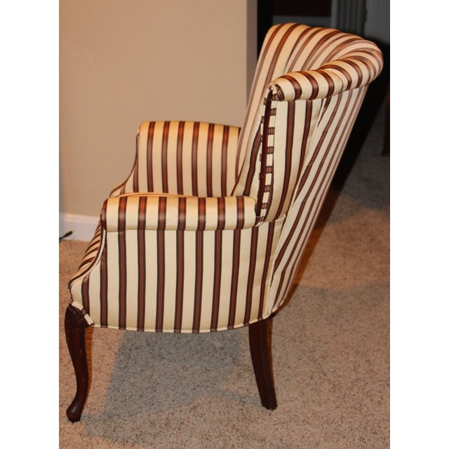 Antique Channel Back Chair Reupholstered Chairish