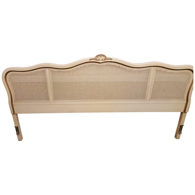 French Provincial Cane Headboard Chairish