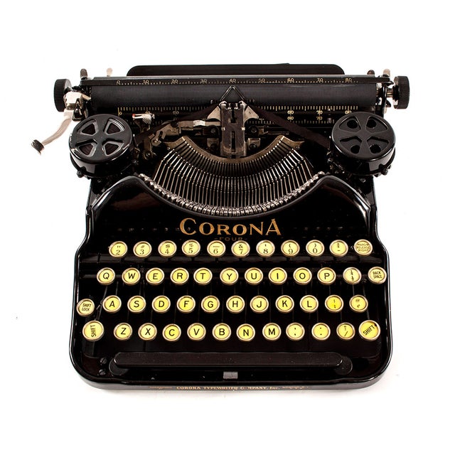 1920's Corona Four Typewriter Chairish