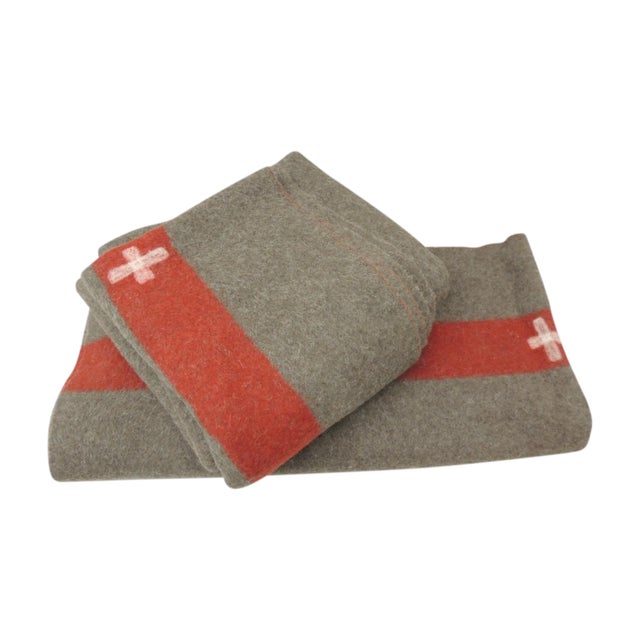 Swiss Army Blankets Pair Chairish