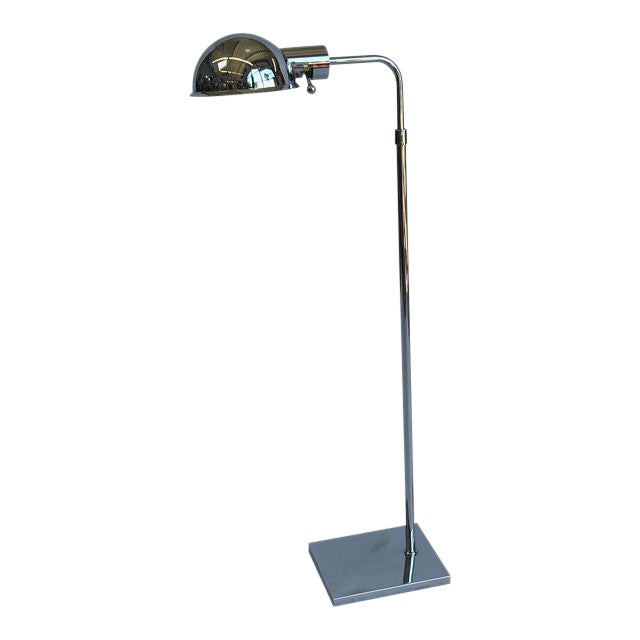 Vintage Chrome Adjustable Floor Lamp Chairish