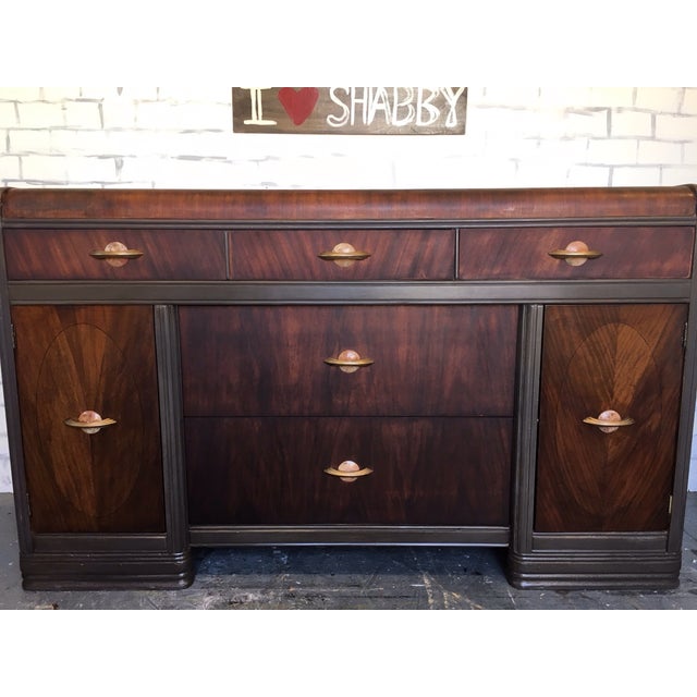 Art Deco Waterfall Buffet Chairish