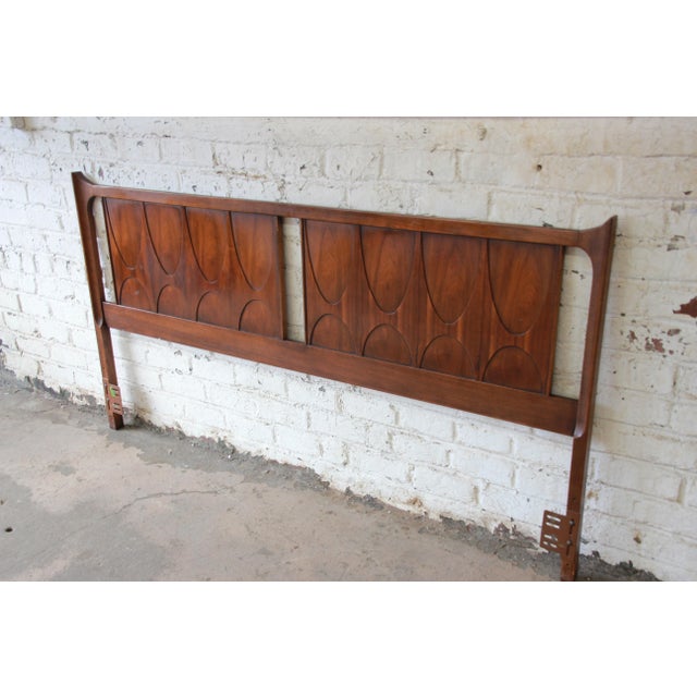 Broyhill Brasilia MidCentury Modern King Size Headboard Chairish
