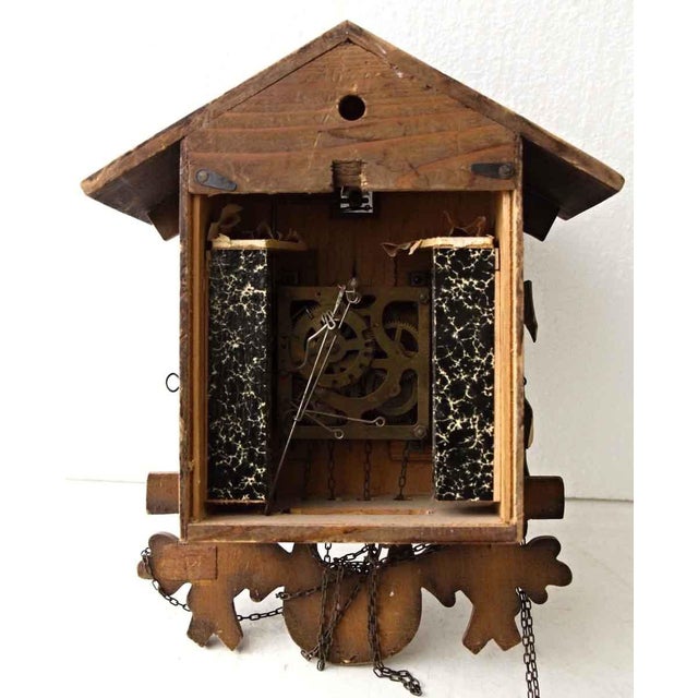 Carved Wooden Cuckoo Clock Chairish