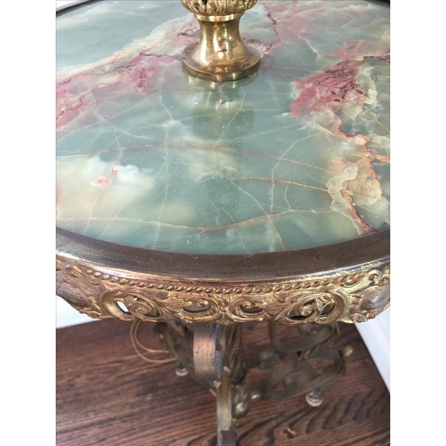 Antique Brass & Marble Floor Lamp | Chairish (640 x 640 Pixel)