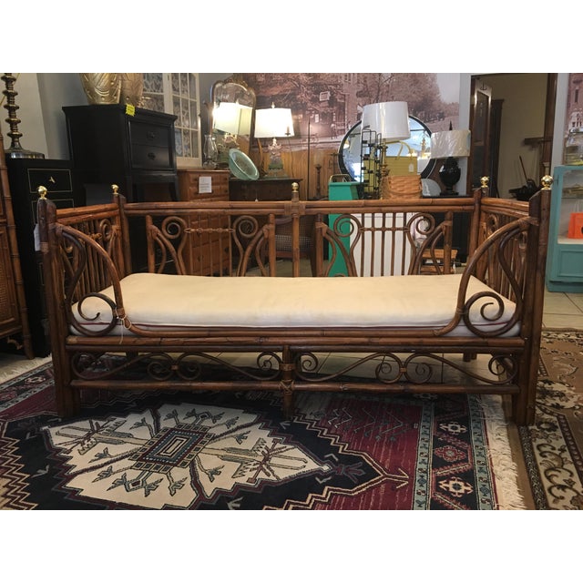 Vintage Ralph Lauren Bamboo Daybed Chairish