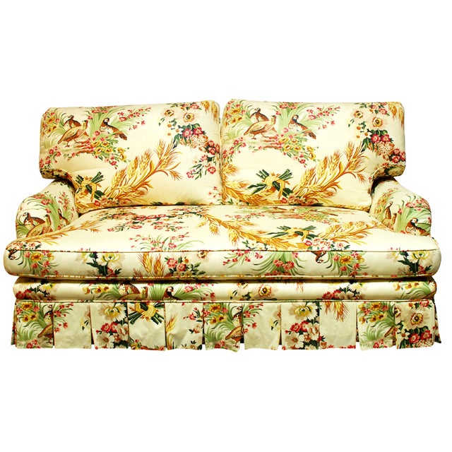 Brunschwig & Fils French Upholstered Toile Sofa Chairish