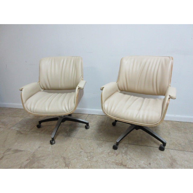 Vintage Plycraft Bentwood Office Lounge Chair - A Pair ...