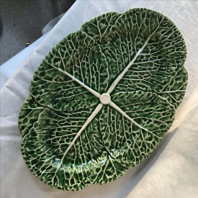 Vintage Portuguese Lettuce Platter Chairish