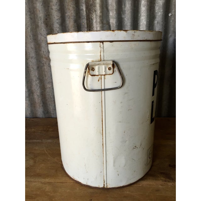 Vintage Lard Container From Oklahoma Chairish