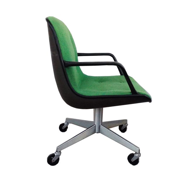 MidCentury Modern SteelCase Vintage Green Office Chair Chairish