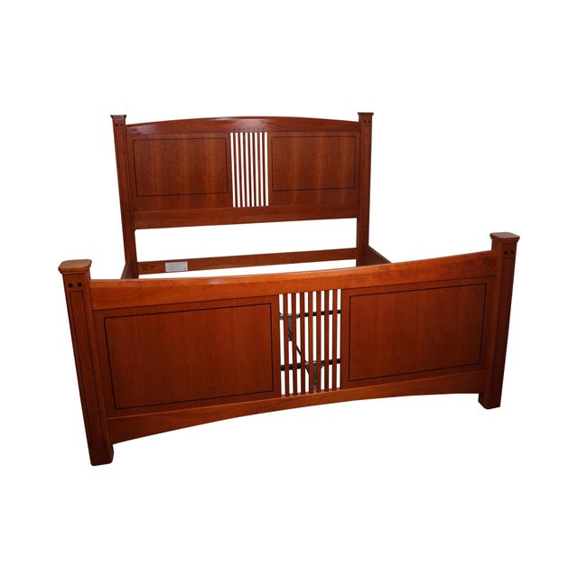 Stickley 21st Century Collection Cherry Sutton Place King Size Bed