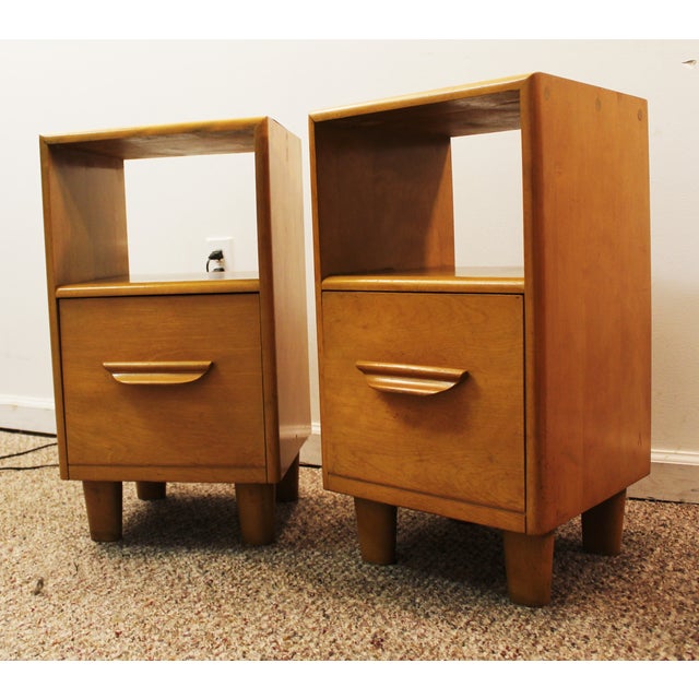 MidCentury Heywood Wakefield Nightstands Pair Chairish