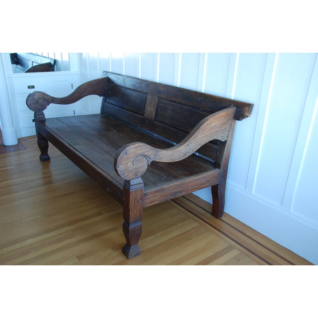 Antique Carved Wood Daybed Chairish