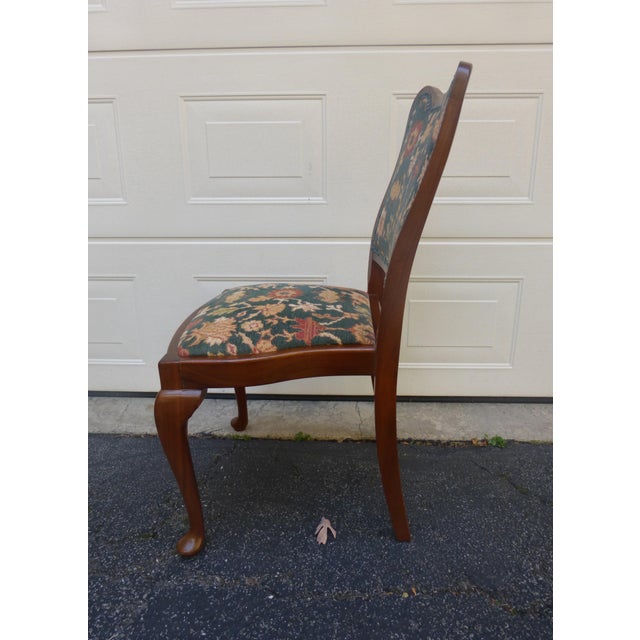 Walnut Dining Chairs Set of 4 Chairish